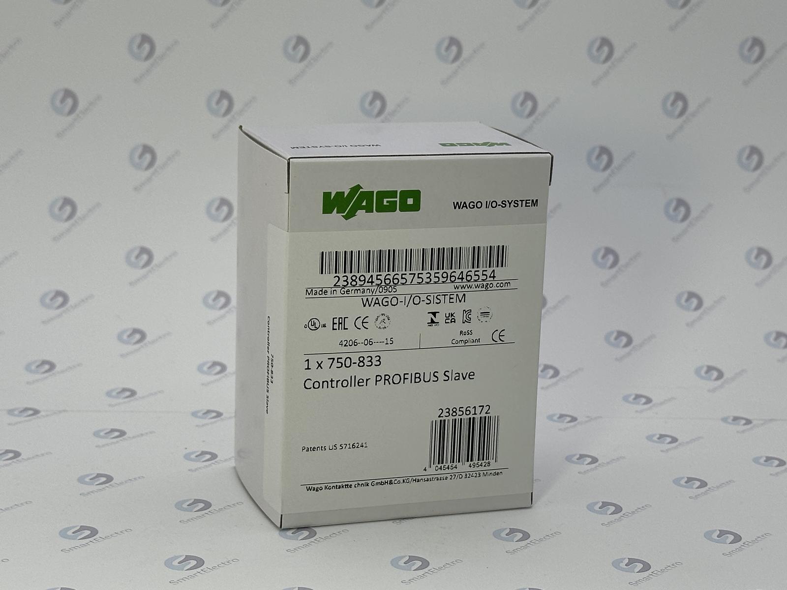 Wago 750-833 (Контроллер Profibus Slave)