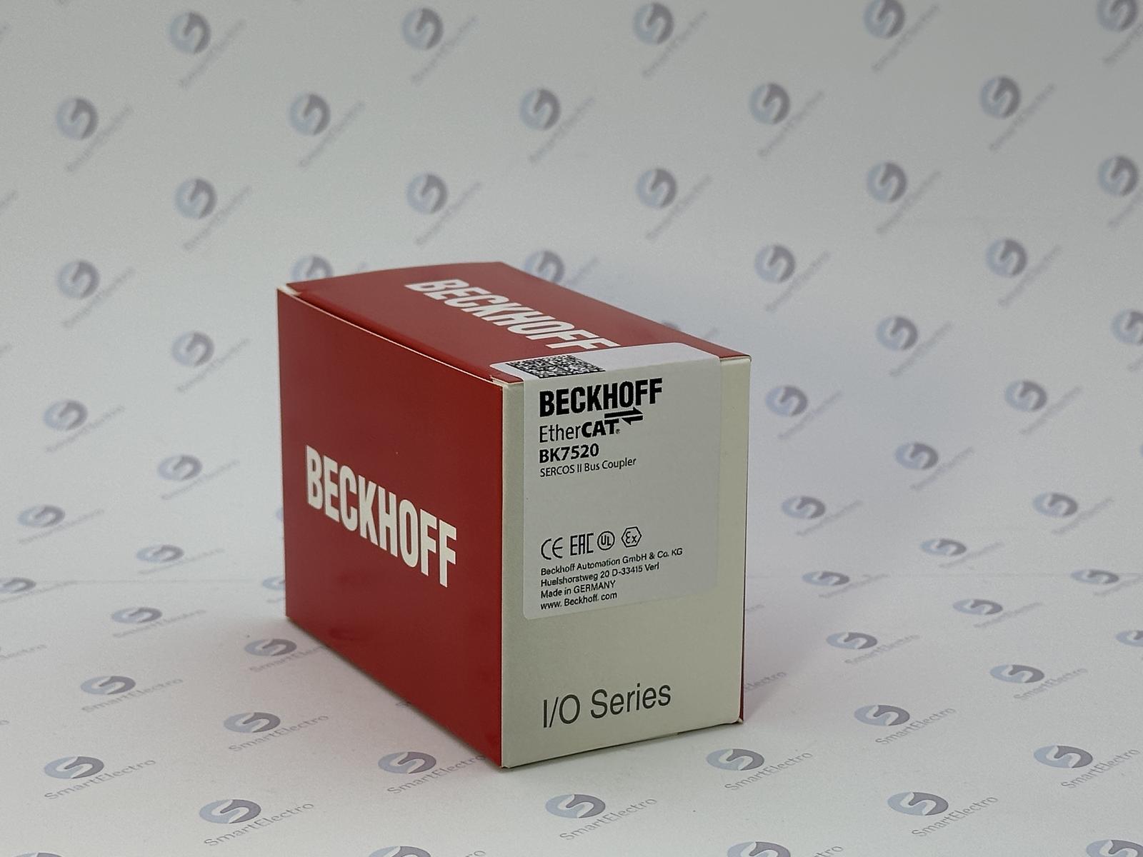 Beckhoff BK7520 (SERCOS-шинный соединитель (копплер) серии «Economy plus» до 64 модулей ввода/вывод)