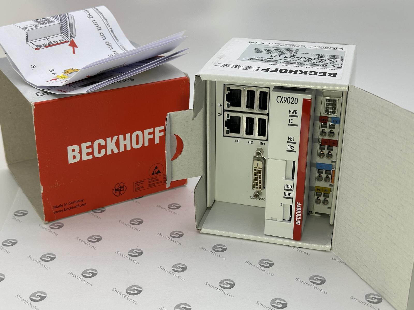 Beckhoff CX9020-0115 (Basic CPU module CX9020, Windows Embedded Compact 7, TwinCAT 3 runtime (XAR))