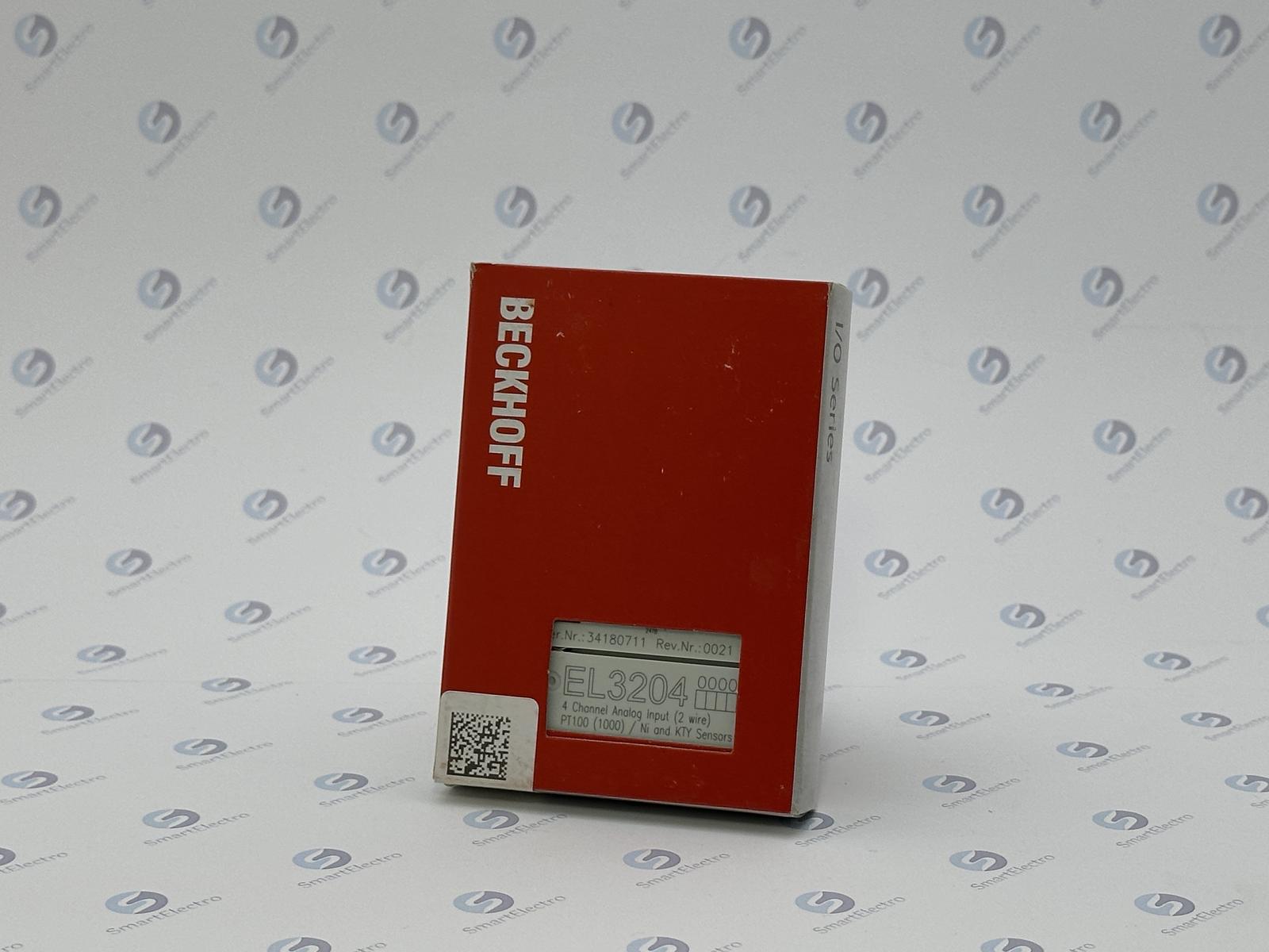 Beckhoff EL3204 (4-канальный входной модуль PT100 (RTD) , 16 бит)