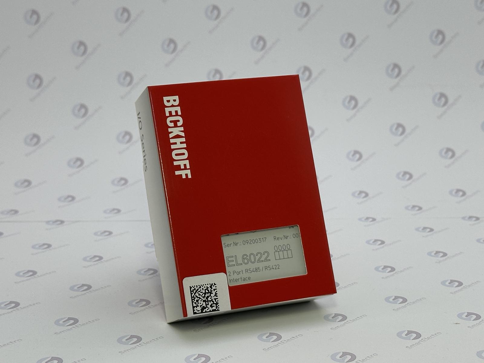 Beckhoff EL6022 (2-канальный последовательный интерфейс RS422/RS485, D-Sub разъём)