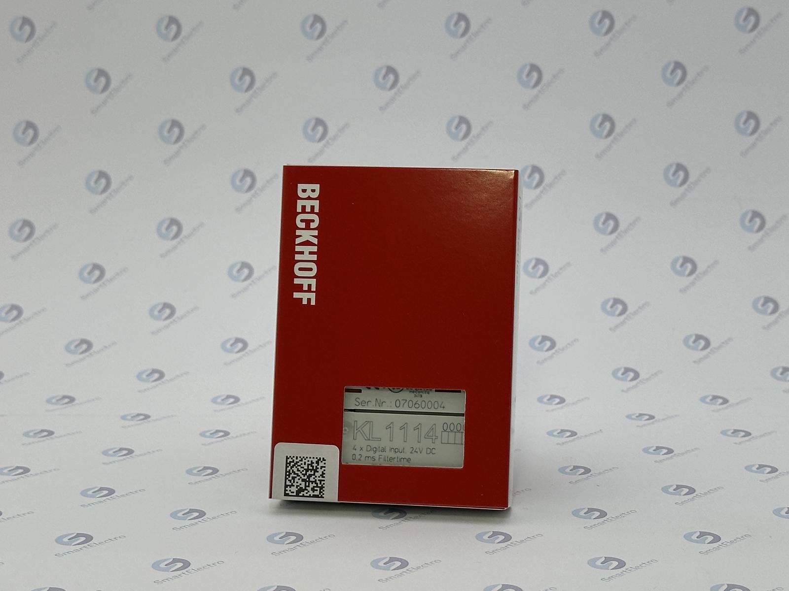 Beckhoff KL1114 (4-канальный модуль цифрового входа 24 В постоянного тока, входной фильтр 0,2 мс)