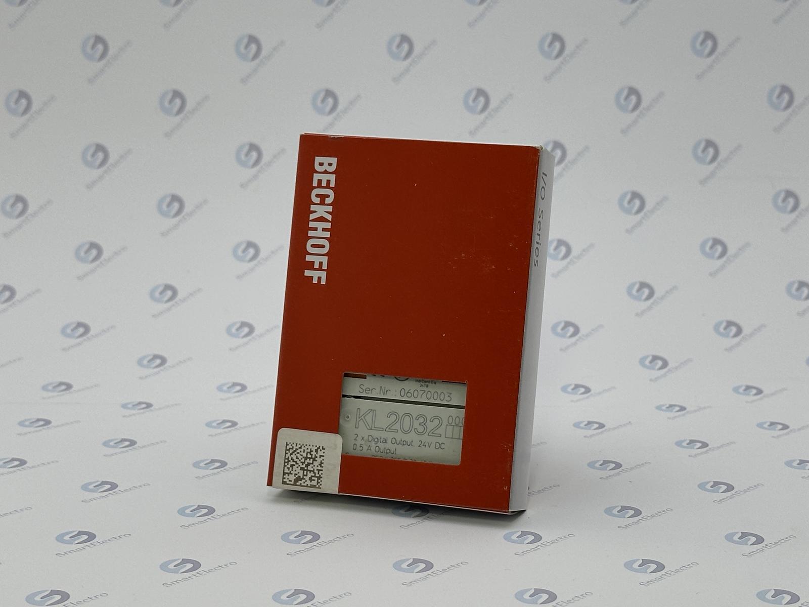 Beckhoff KL2032 (2-канальный модуль цифровой выход, 24 В постоянного тока, 0,5 А, защита )