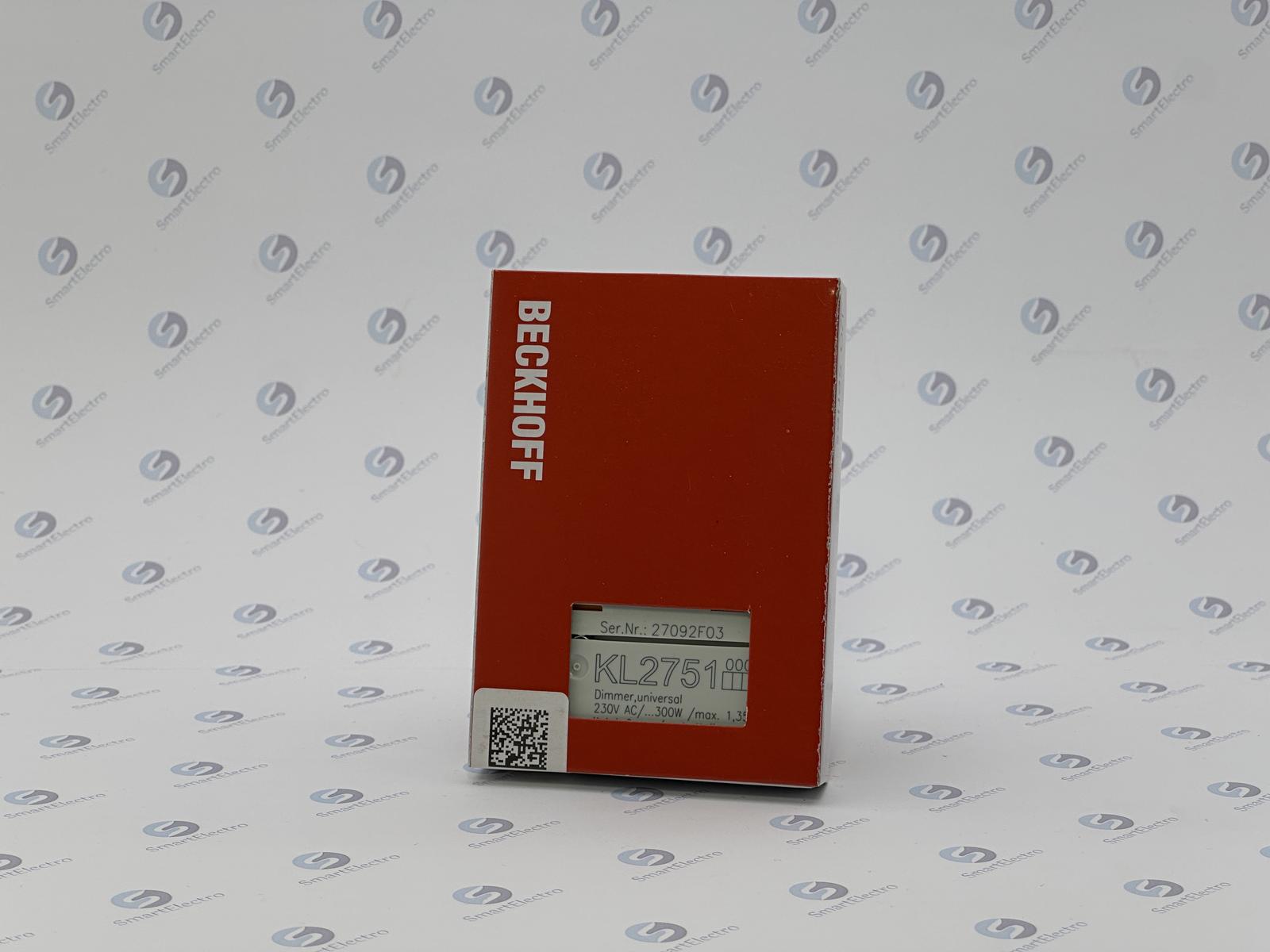 Beckhoff KL2751 (1-канальный универсальный модуль диммера, 230 В переменного тока, 300 ВА (Вт) )