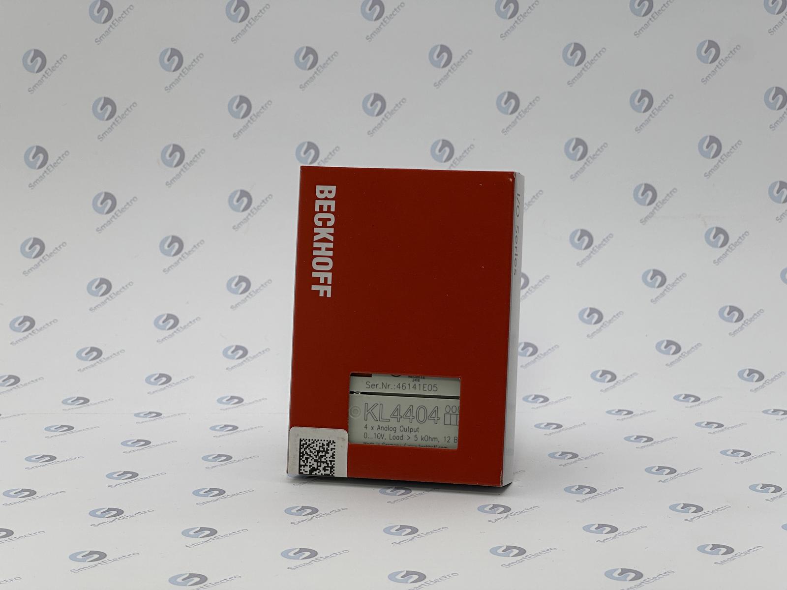 Beckhoff KL4404 (4-канальный модуль аналогового выхода 0…10 В, 12 бит)
