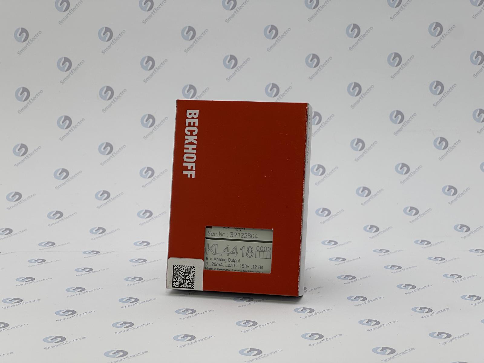 Beckhoff KL4418 (4-канальный модуль аналогового выхода 0…10 В, 12 бит, 4 x 2-проводная технология)