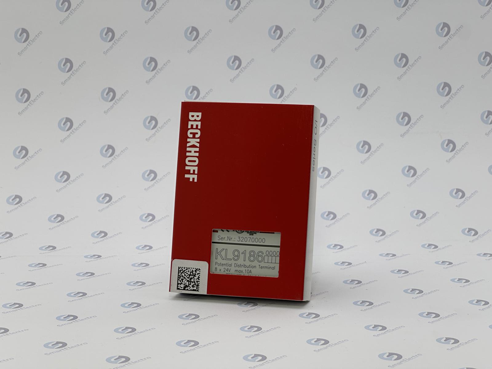 Beckhoff KL9186 (модуль распределения потенциала, 8 x 24 В постоянного тока )